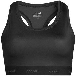 Casall Womens/Ladies Racerback Medium Impact Sports Bra / Black